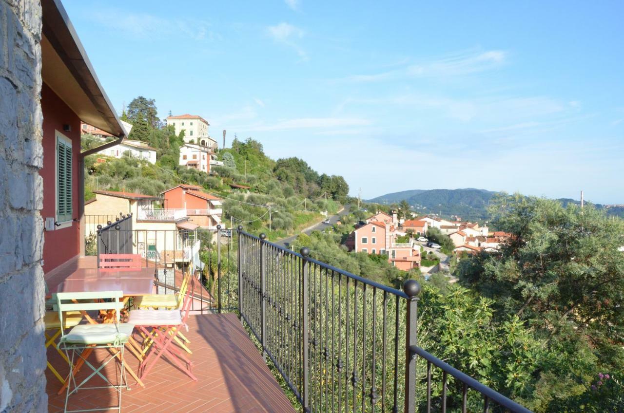 Appartement La Casa Con Vista Di Emma à Vezzano Ligure Extérieur photo